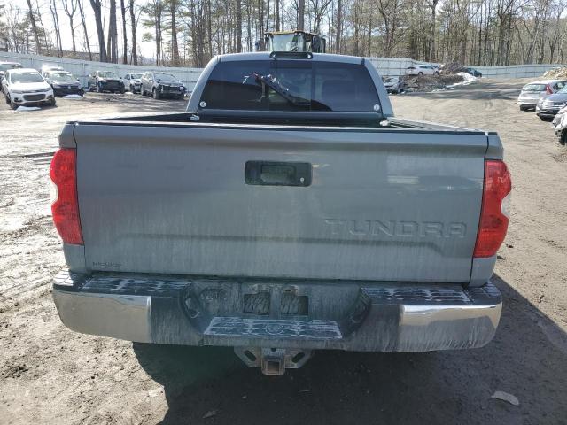 5TFUY5F14MX014651 - 2021 TOYOTA TUNDRA DOUBLE CAB SR/SR5 BLUE photo 6