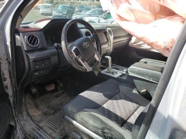 5TFUY5F14MX014651 - 2021 TOYOTA TUNDRA DOUBLE CAB SR/SR5 BLUE photo 8