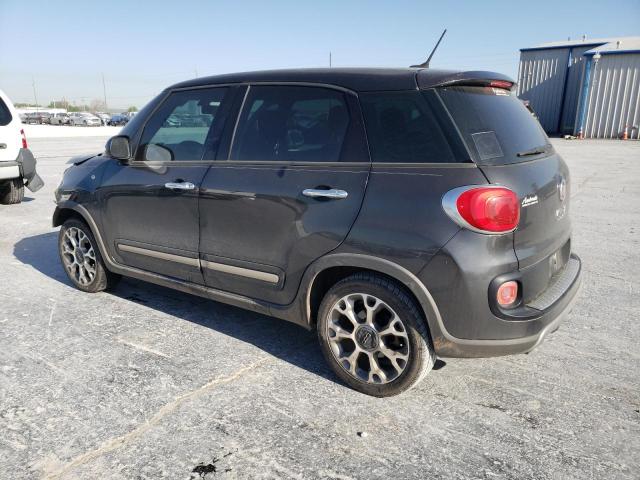 ZFBCFADH1FZ031086 - 2015 FIAT 500L TREKKING GRAY photo 2