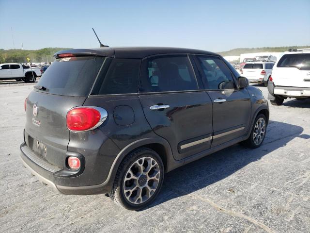 ZFBCFADH1FZ031086 - 2015 FIAT 500L TREKKING GRAY photo 3