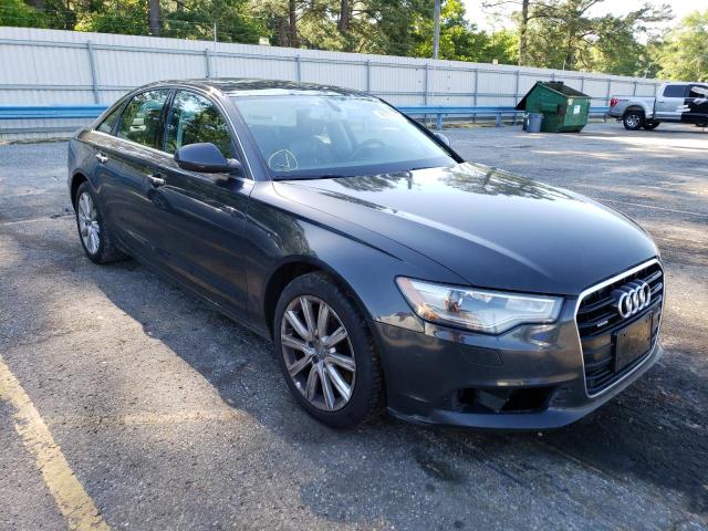 WAUGFAFC2EN125433 - 2014 AUDI A6 PREMIUM PLUS GRAY photo 4