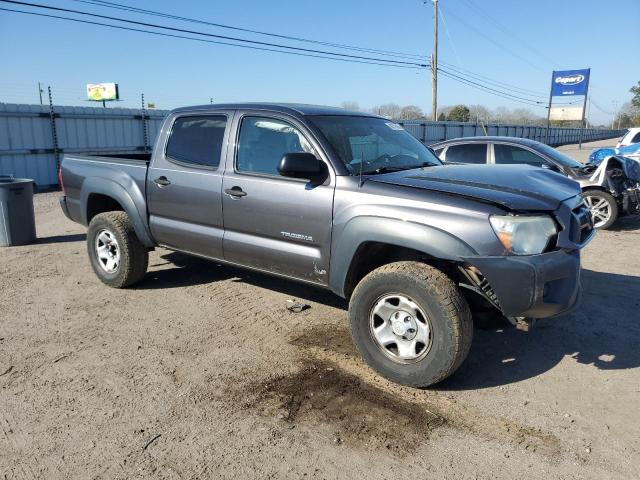 5TFJX4GN2FX045806 - 2015 TOYOTA TACOMA DOUBLE CAB PRERUNNER GRAY photo 4