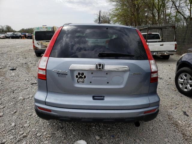 5J6RE4H74AL044966 - 2010 HONDA CR-V EXL BLUE photo 6