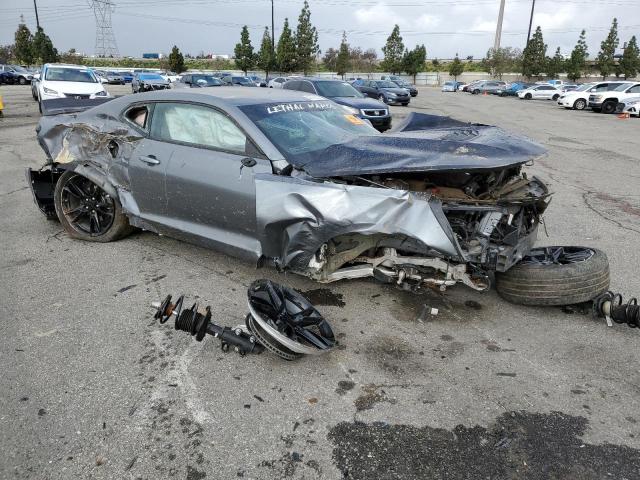 1G1FF1R75M0115741 - 2021 CHEVROLET CAMARO LZ GRAY photo 4