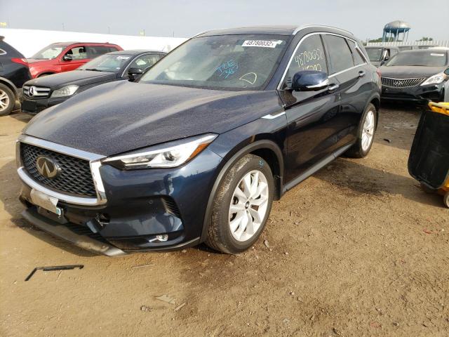 3PCAJ5M38KF114058 - 2019 INFINITI QX50 ESSENTIAL BLUE photo 2