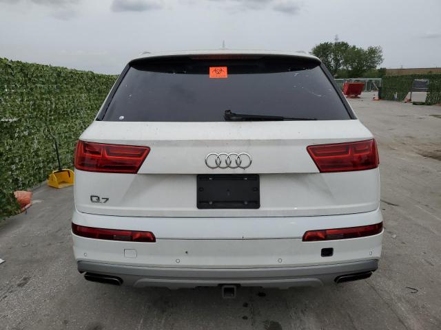 WA1AHAF73KD021390 - 2019 AUDI Q7 PREMIUM WHITE photo 6