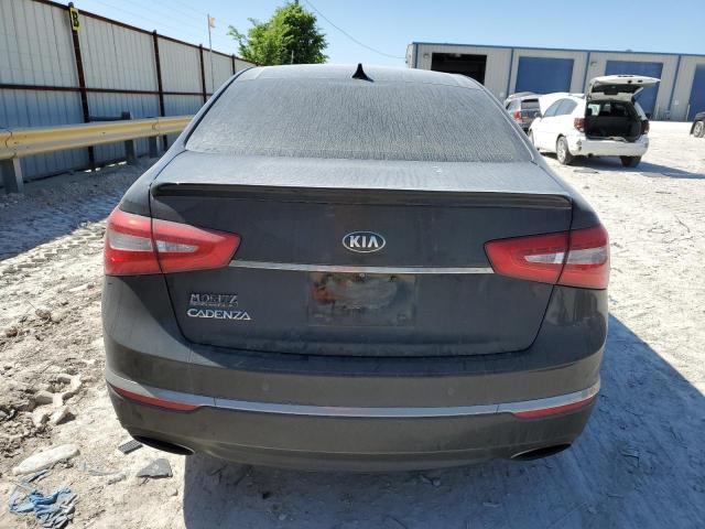 KNALN4D70F5187116 - 2015 KIA CADENZA PREMIUM BLACK photo 6