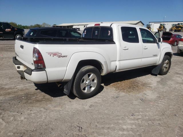 3TMMU4FN5BM036654 - 2011 TOYOTA TACOMA DOUBLE CAB LONG BED WHITE photo 3