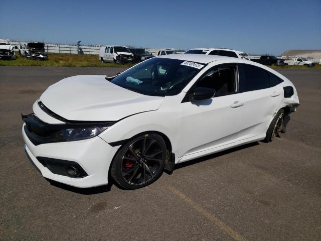 2HGFC2F85KH569971 - 2019 HONDA CIVIC SPORT 白色 照片 1