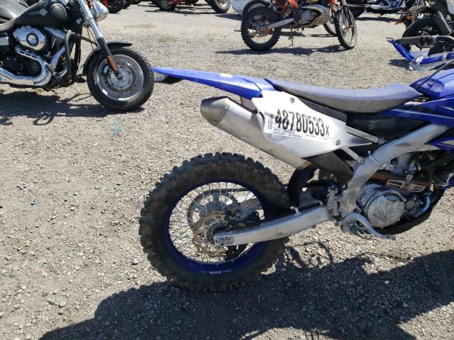 JYACJ2530LA000941 - 2020 YAMAHA WR450 F BLUE photo 6