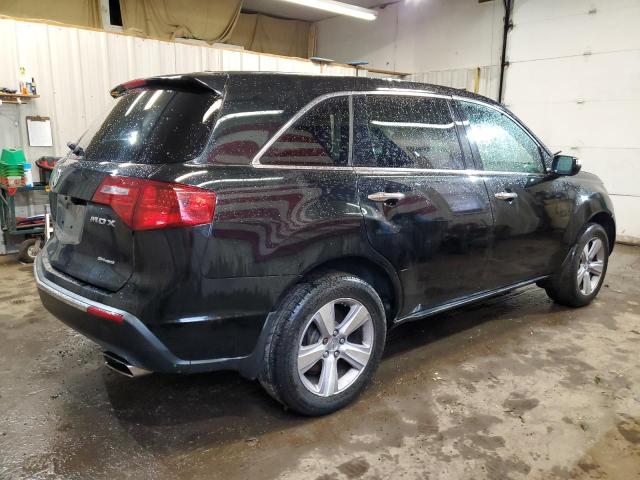 2HNYD2H35DH506405 - 2013 ACURA MDX TECHNOLOGY BLACK photo 3