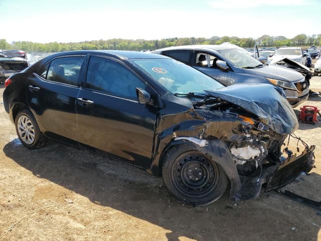 5YFBURHE2JP760830 - 2018 TOYOTA COROLLA L BLACK photo 4