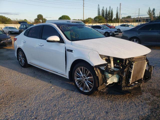 5XXGV4L29GG117119 - 2016 KIA OPTIMA SXL WHITE photo 4