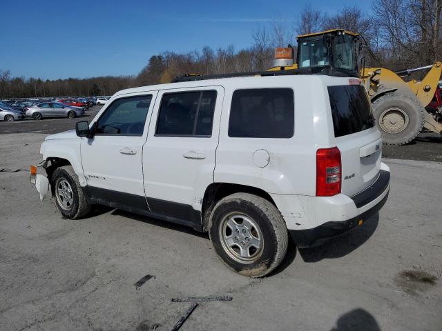 1C4NJRBB5DD258065 - 2013 JEEP PATRIOT SPORT WHITE photo 2