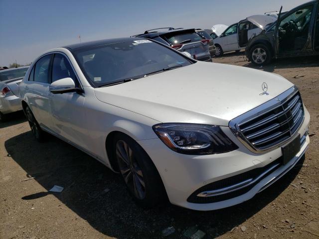 WDDUG8GB2KA432661 - 2019 MERCEDES-BENZ S 560 4MATIC WHITE photo 4