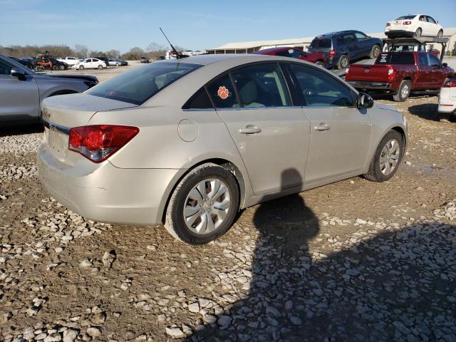 1G1PC5SH0C7269142 - 2012 CHEVROLET CRUZE LS BEIGE photo 3