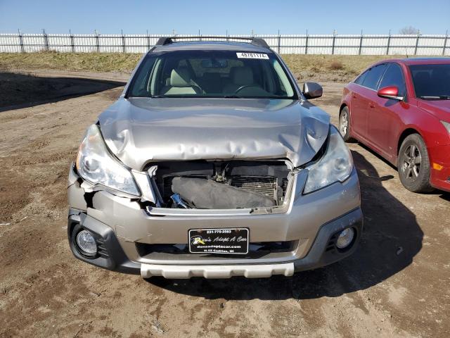 4S4BRCLCXE3263961 - 2014 SUBARU OUTBACK 2.5I LIMITED SILVER photo 5