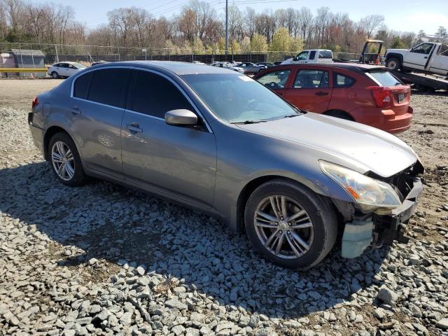 JN1CV6AR0BM411069 - 2011 INFINITI G37 GRAY photo 4