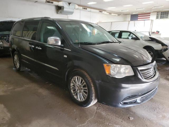 2C4RC1CG0ER274762 - 2014 CHRYSLER TOWN & COU TOURING L BLACK photo 4