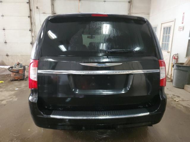 2C4RC1CG0ER274762 - 2014 CHRYSLER TOWN & COU TOURING L BLACK photo 6