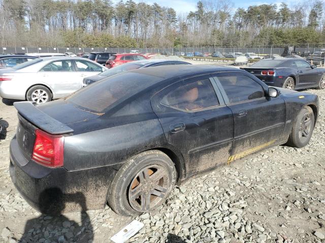 2B3KA53H86H164686 - 2006 DODGE CHARGER R/T BLACK photo 3