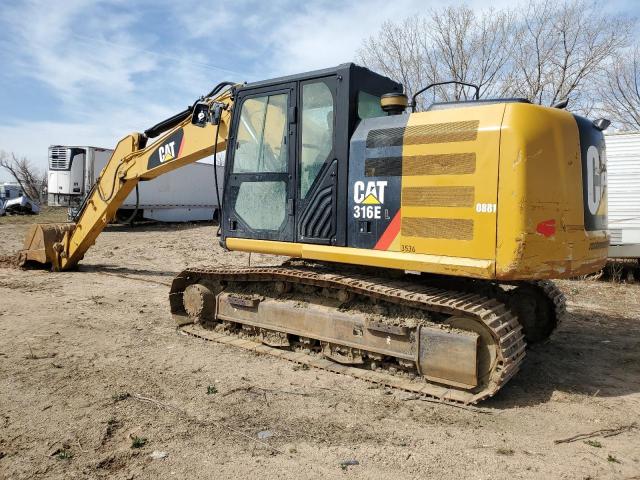 CAT0316EADZW0088 - 2013 CATERPILLAR EXCAVATOR YELLOW photo 3