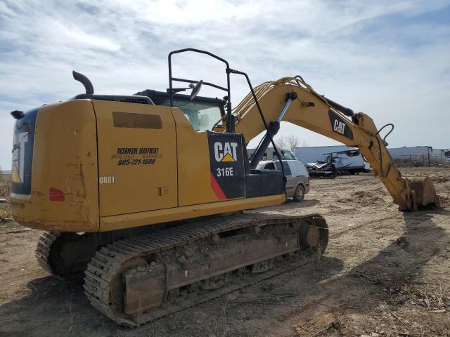 CAT0316EADZW0088 - 2013 CATERPILLAR EXCAVATOR YELLOW photo 4