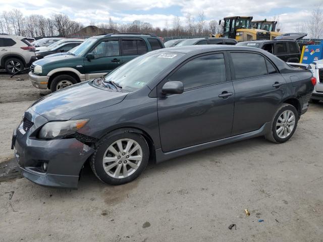 1NXBU40E39Z125382 - 2009 TOYOTA COROLLA BASE GRAY photo 1