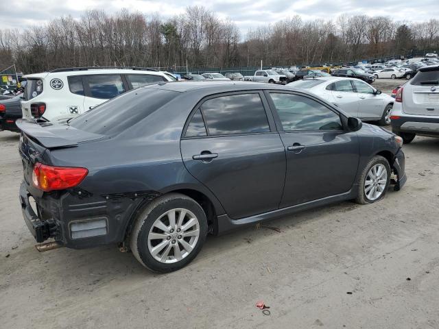 1NXBU40E39Z125382 - 2009 TOYOTA COROLLA BASE GRAY photo 3