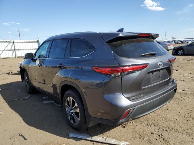 5TDGZRBH0NS211702 - 2022 TOYOTA HIGHLANDER XLE Boz foto 2