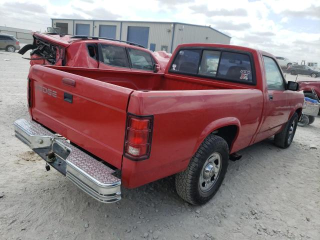 1B7FL26X3SW951519 - 1995 DODGE DAKOTA RED photo 3