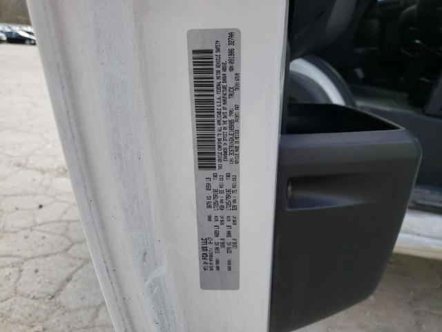 3C6TRVNGXJE109085 - 2018 RAM PROMASTER 1500 STANDARD WHITE photo 13