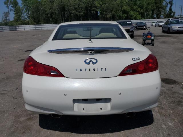 JN1CV6FE4FM810840 - 2015 INFINITI Q60 BASE WHITE photo 6