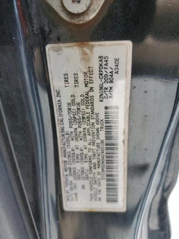 5TESM92N94Z465196 - 2004 TOYOTA TACOMA XTRACAB PRERUNNER შავი ფოტო 12