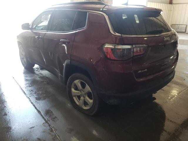 3C4NJDBB9LT252409 - 2020 JEEP COMPASS LATITUDE BURGUNDY photo 9