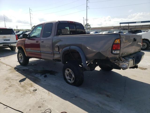 5TBRT34112S299638 - 2002 TOYOTA TUNDRA ACCESS CAB ბურგუნდია ფოტო 2