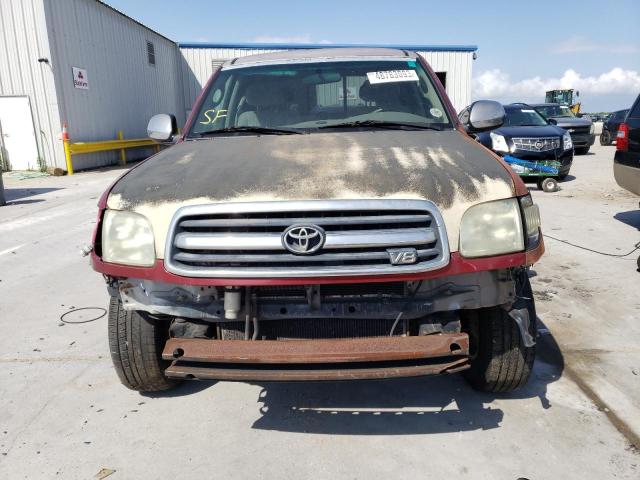 5TBRT34112S299638 - 2002 TOYOTA TUNDRA ACCESS CAB ბურგუნდია ფოტო 5