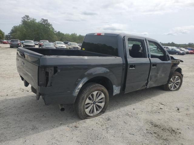 1FTEW1CP2HFB29224 - 2017 FORD F150 SUPERCREW GRAY photo 3