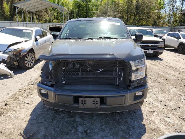 1FTEW1CP2HFB29224 - 2017 FORD F150 SUPERCREW GRAY photo 5