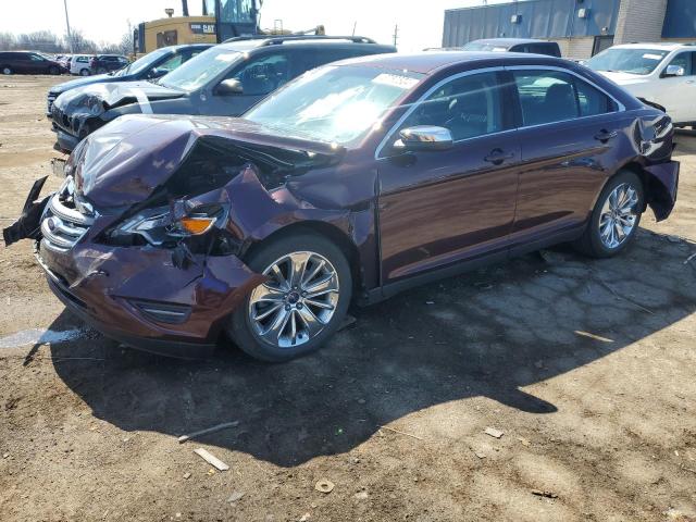 1FAHP2FW0BG148932 - 2011 FORD TAURUS LIMITED MAROON photo 1