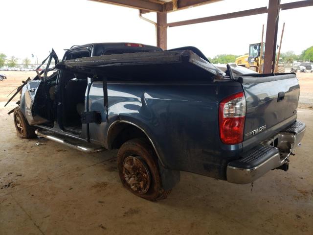 5TBET34116S529053 - 2006 TOYOTA TUNDRA DOUBLE CAB SR5 BLUE photo 2