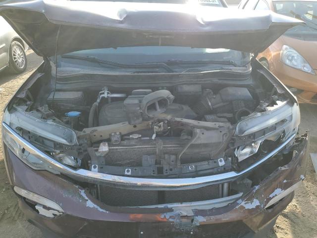 5FNYF6H55HB007706 - 2017 HONDA PILOT EXL 勃艮第红 照片 12