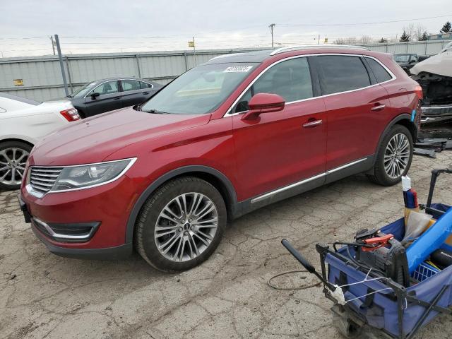2LMTJ8LR9GBL29260 - 2016 LINCOLN MKX RESERVE წითელი ფოტო 1