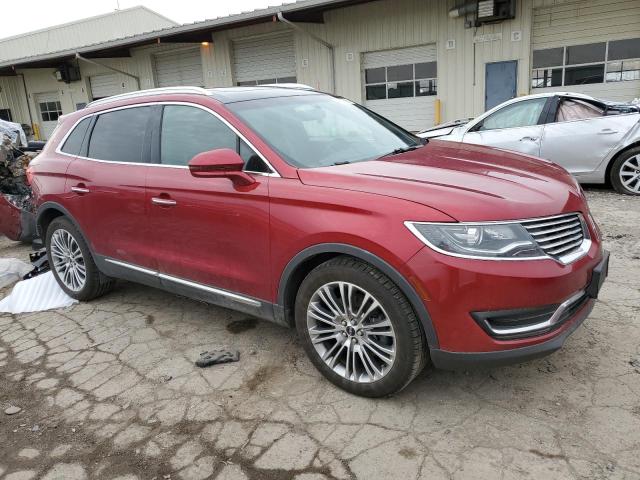2LMTJ8LR9GBL29260 - 2016 LINCOLN MKX RESERVE წითელი ფოტო 4