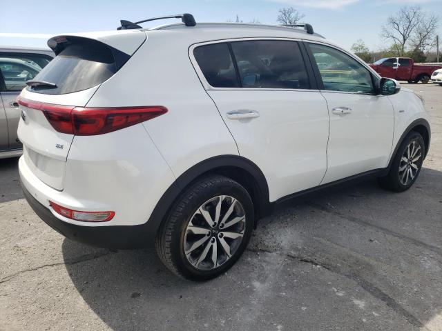 KNDPNCAC8H7174444 - 2017 KIA SPORTAGE EX WHITE photo 3