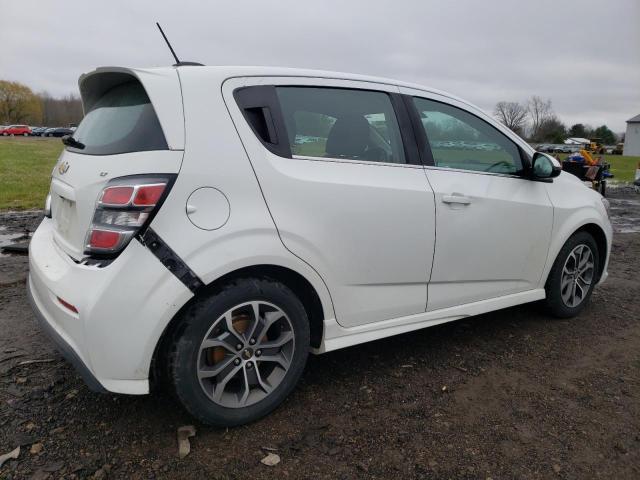 1G1JD6SH1H4136455 - 2017 CHEVROLET SONIC LT WHITE photo 3