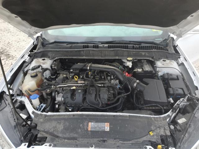 3FA6P0D96KR241651 - 2019 FORD FUSION TITANIUM WHITE photo 11