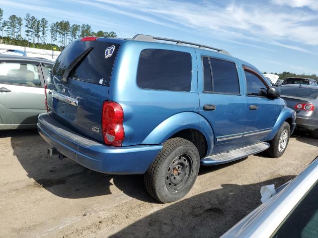 1D8HD58D44F180115 - 2004 DODGE DURANGO LIMITED BLUE photo 3