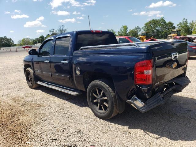 2GCEC13C671681854 - 2007 CHEVROLET SILVERADO C1500 CREW CAB BLUE photo 2