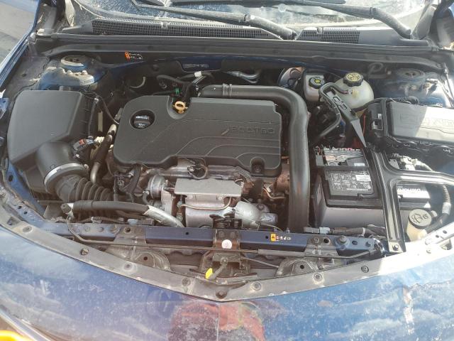 1G1ZG5ST9KF184127 - 2019 CHEVROLET MALIBU RS ლურჯი ფოტო 11